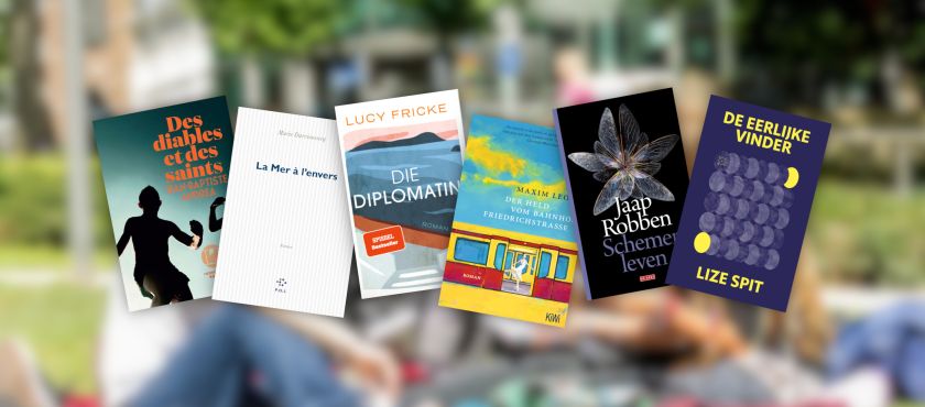 Les six livres pour le Prix littéraire des lycéens de l’Euregio 2025