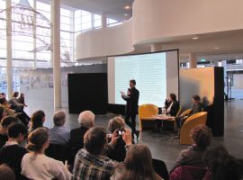 Große Doppellesung für Schülerinnen & Schüler mit den Autoren Benedict Wells und Bert Wagendorp am 14.03.2018 im Maastrichter Centre Céramique.