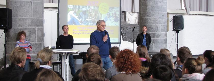 Jurytag beim Euregio-Schüler-Literaturpreis (23.03.17, Aachen)